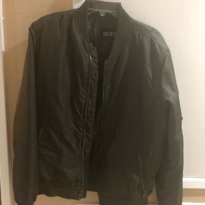 Guess Bomber Jacket (Olive)